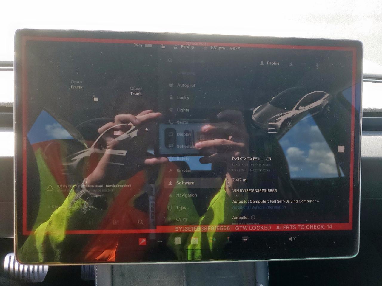 2025 Tesla Model 3 VIN: 5YJ3E1EB3SF915556 Lot: 85289685