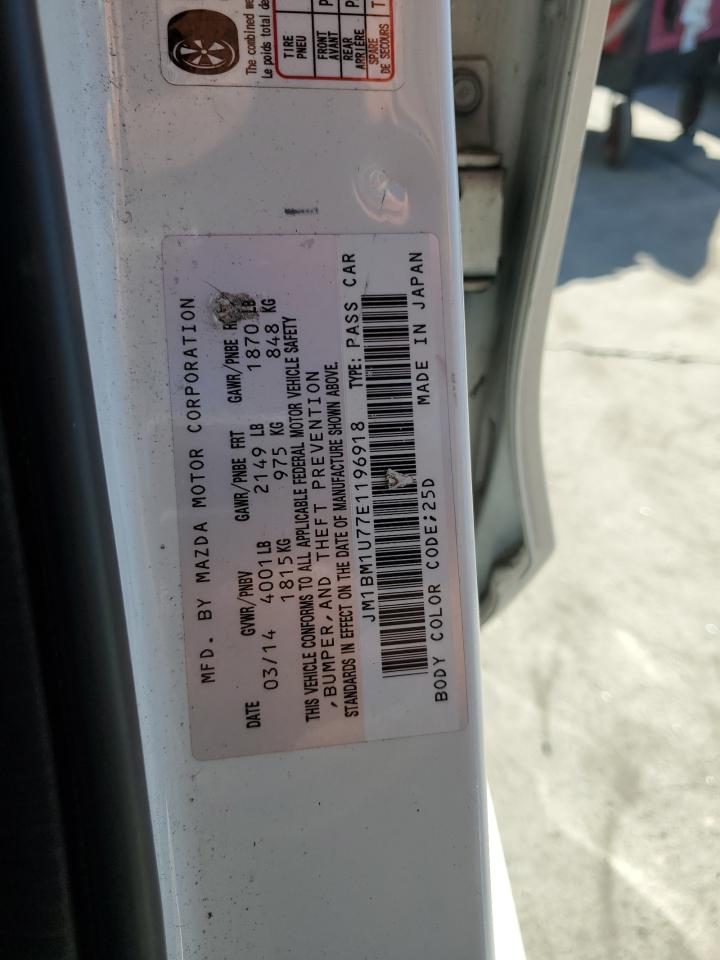 2014 Mazda 3 Sport VIN: JM1BM1U77E1196918 Lot: 85505035