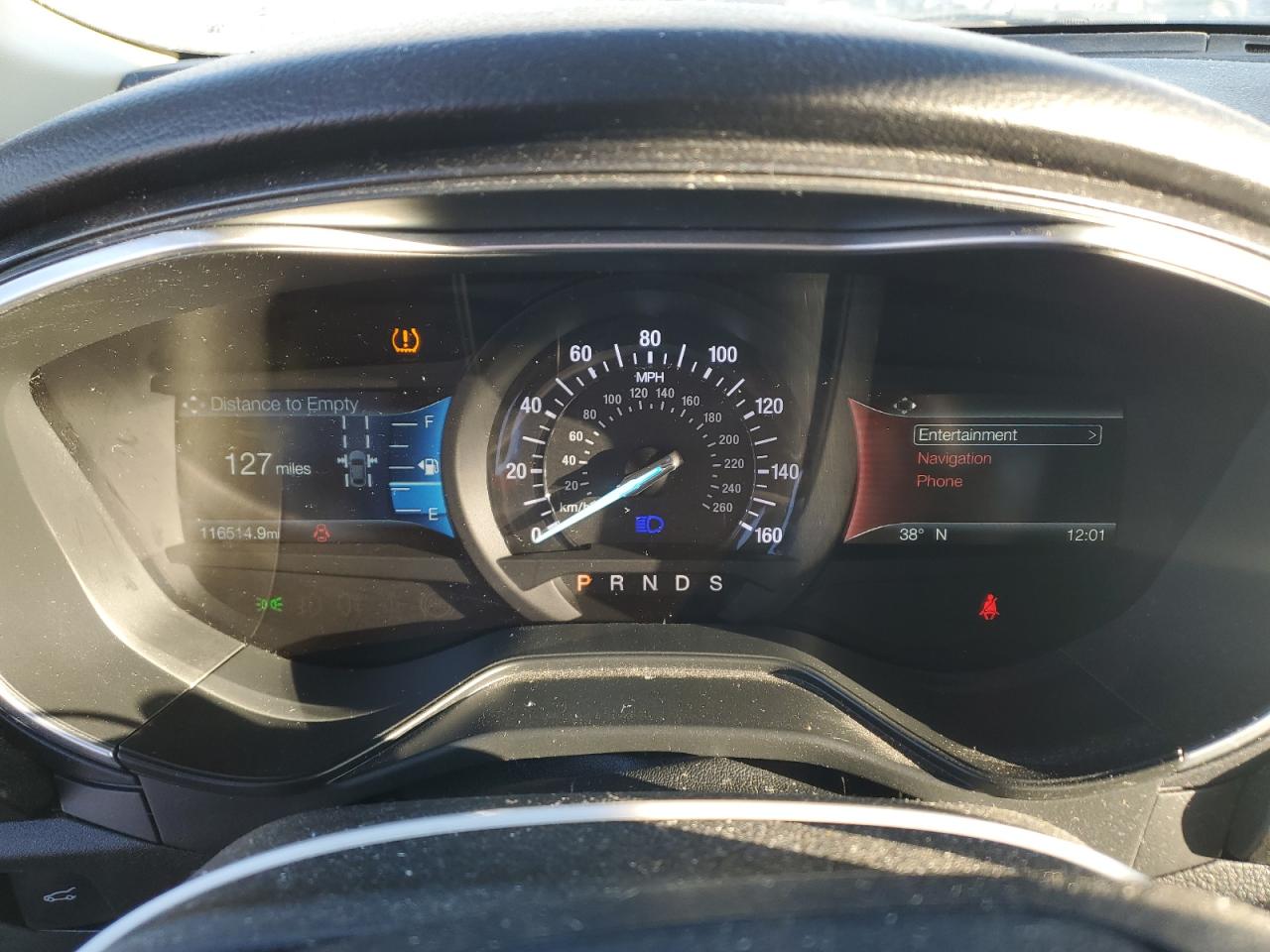 2019 Ford Fusion Titanium VIN: 3FA6P0D94KR124070 Lot: 89504305