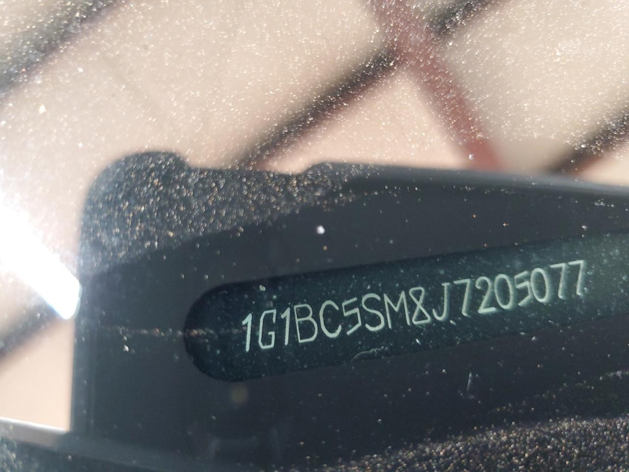 2018 Chevrolet Cruze Ls VIN: 1G1BC5SM8J7205077 Lot: 82342135