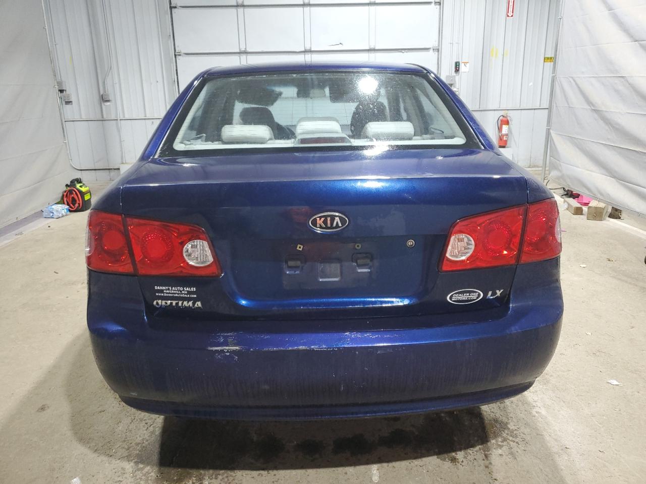 2007 Kia Optima Lx VIN: KNAGE123X75119164 Lot: 87058185