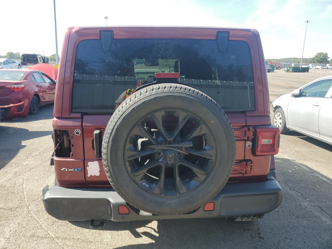 2021 Jeep Wrangler Unlimited Sahara 4Xe VIN: 1C4JJXP68MW676512 Lot: 84299235