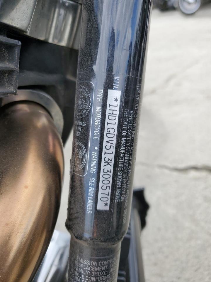 2003 Harley-Davidson Fxdl Anniversary VIN: 1HD1GDV513K300570 Lot: 82388865