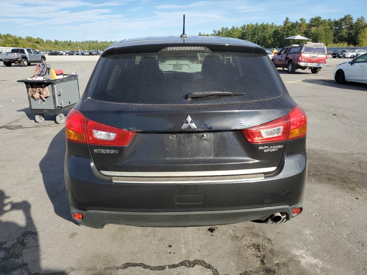 2013 Mitsubishi Outlander Sport Se VIN: 4A4AR4AU9DE015732 Lot: 84469235