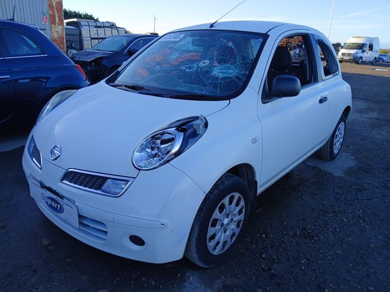 2009 NISSAN MICRA 1.2 80 VISIA 3DR for sale at Copart PETERLEE