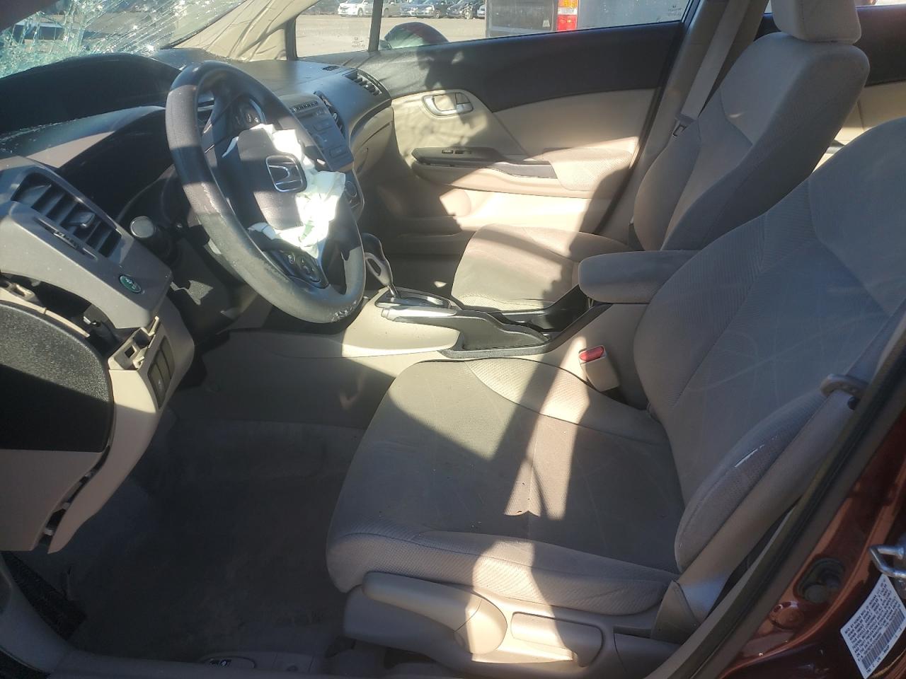 2012 Honda Civic Lx VIN: 19XFB2F51CE344984 Lot: 85581415