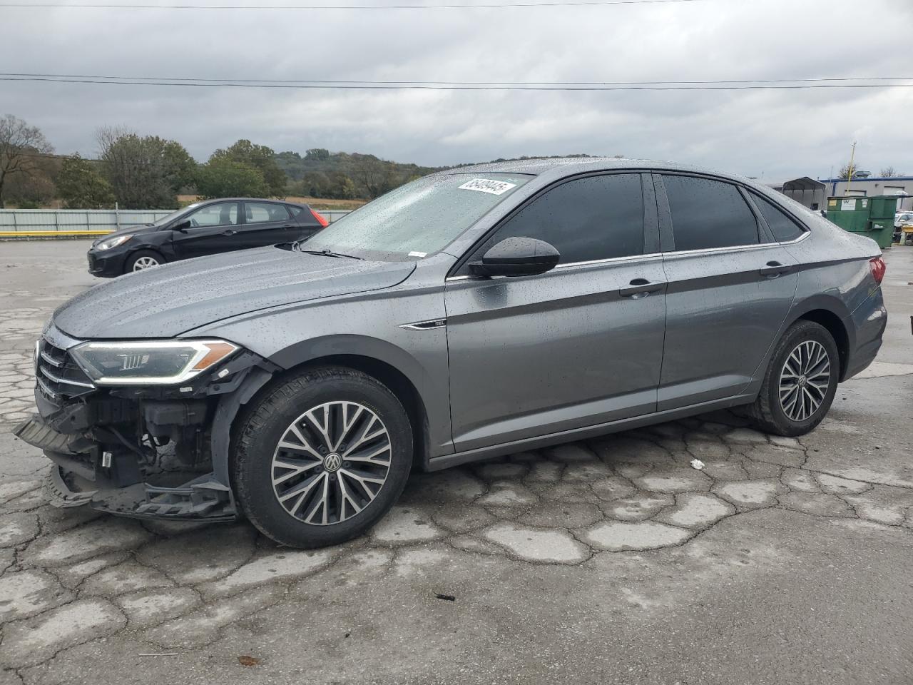 2019 Volkswagen Jetta Sel grey null gas 3VWEB7BU9KM157144 photo #1