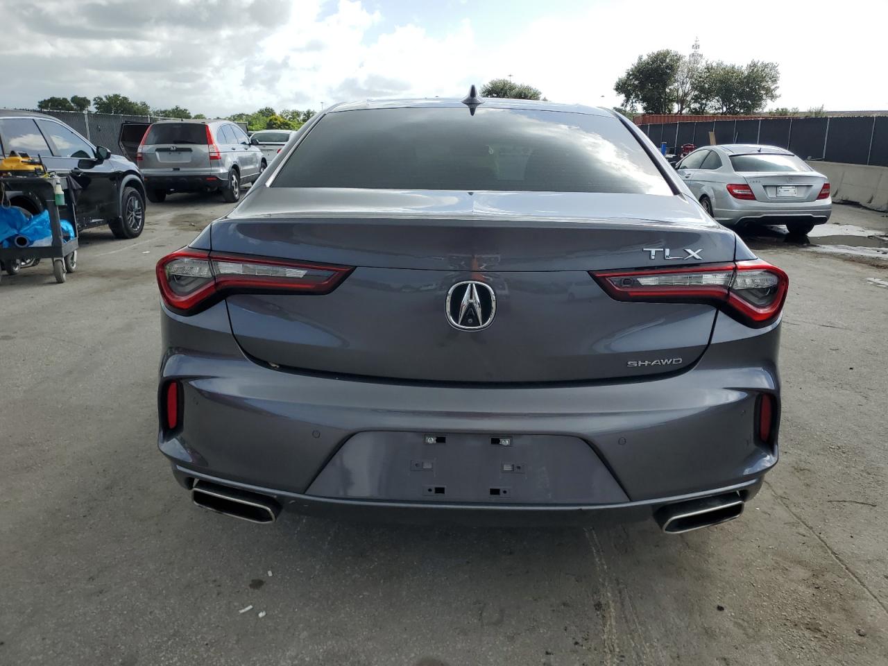 2021 Acura Tlx Advance VIN: 19UUB6F67MA006258 Lot: 84945945