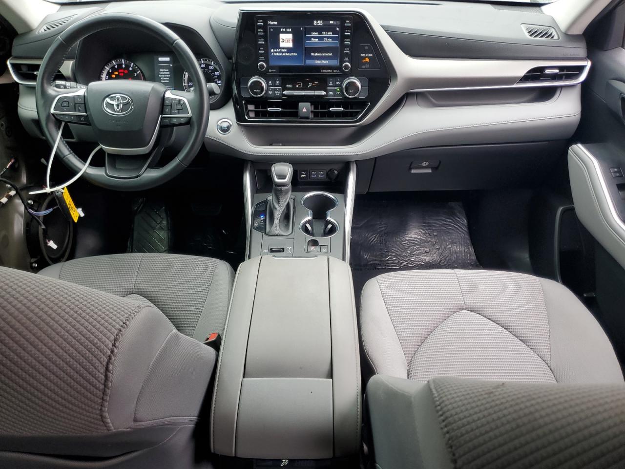 2022 Toyota Highlander L VIN: 5TDZZRAH2NS125527 Lot: 86167905