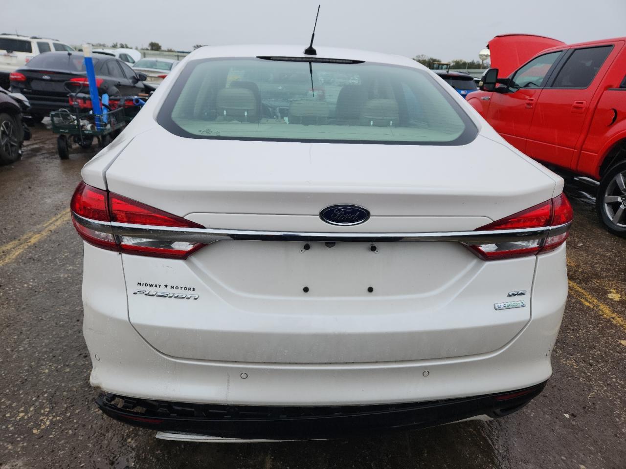 2018 Ford Fusion Se VIN: 3FA6P0H98JR154326 Lot: 93039225