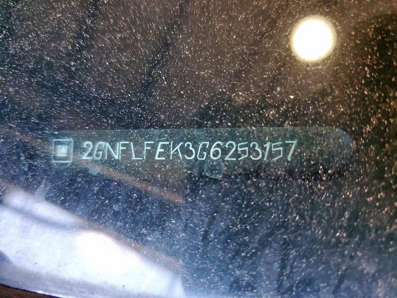 2016 Chevrolet Equinox Lt VIN: 2GNFLFEK3G6253157 Lot: 85581825