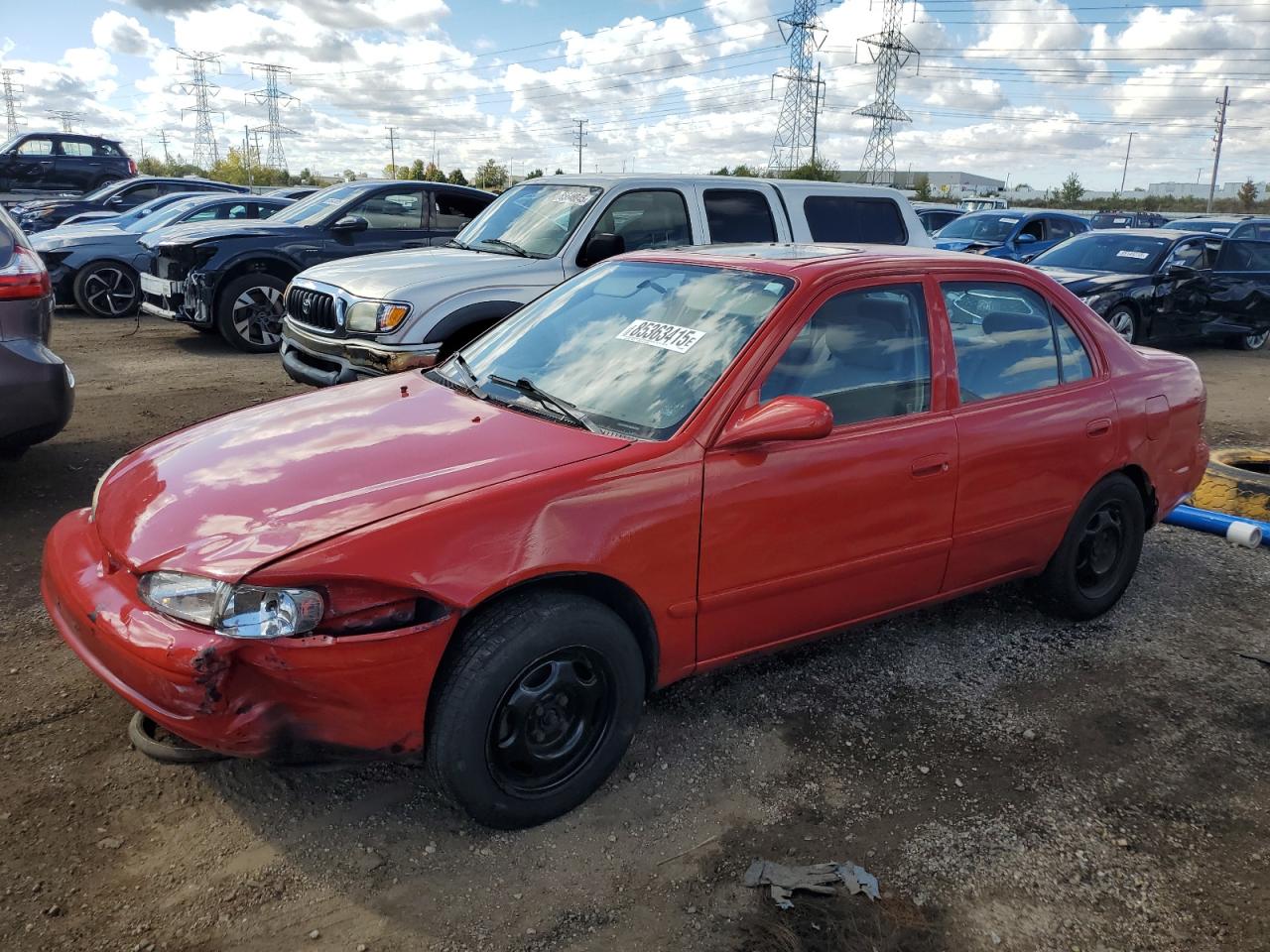 CHEVROLET PRIZM 2001. Lot# 85363415. VIN 1Y1SK52801Z405822. Photo 1