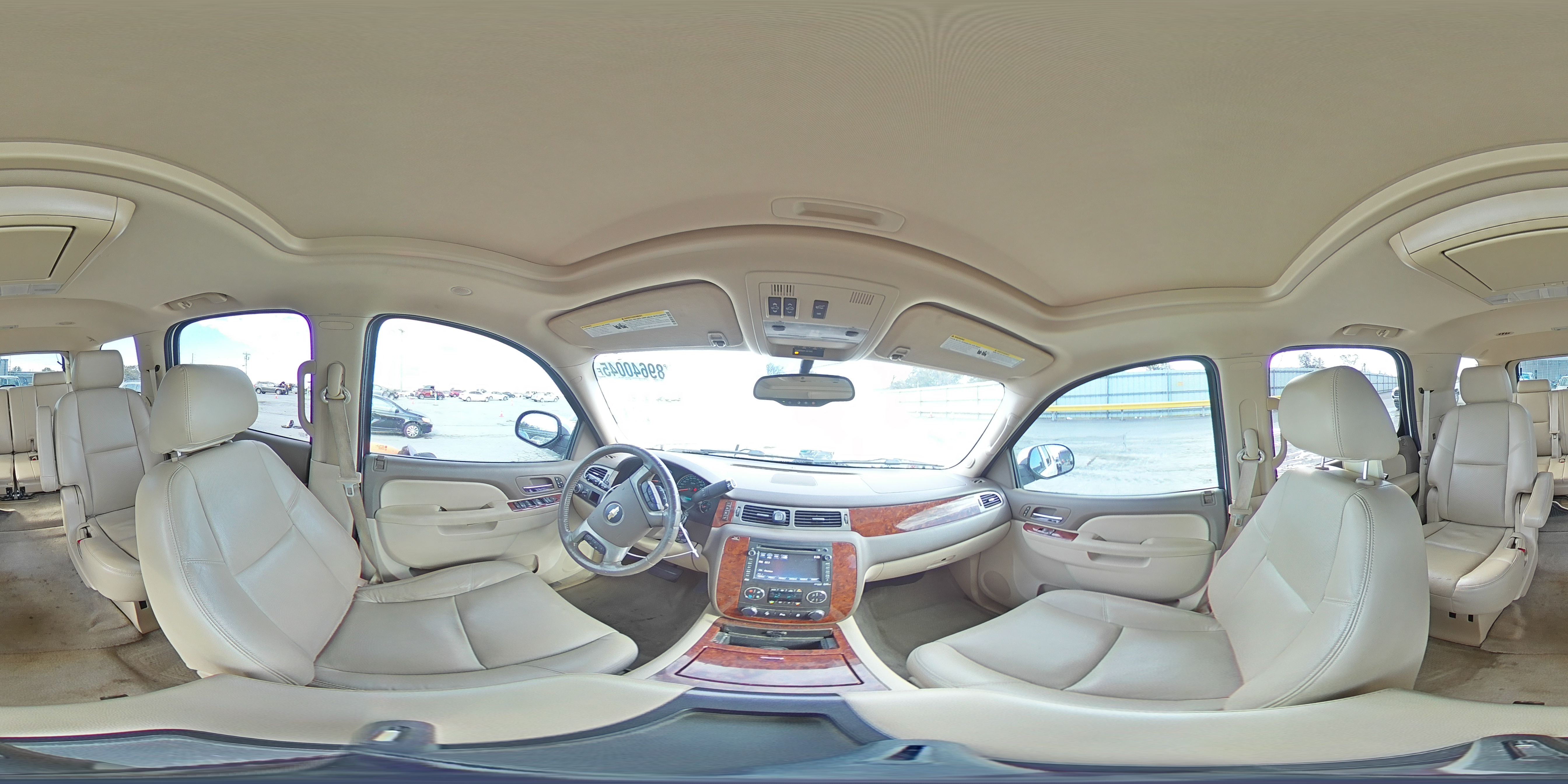 2013 Chevrolet Tahoe C1500 Ltz VIN: 1GNSCCE0XDR215856 Lot: 89640045