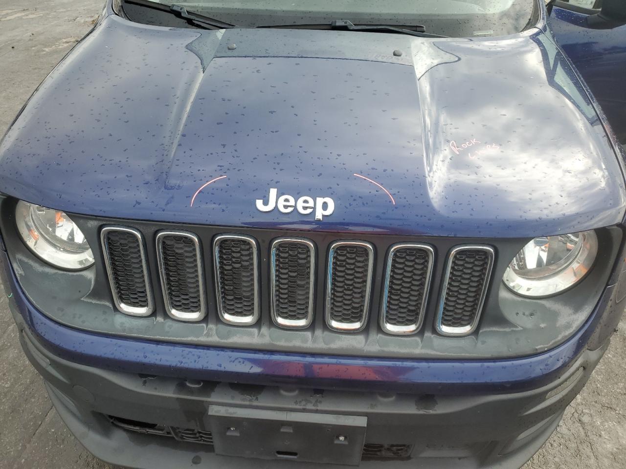 2016 Jeep Renegade Sport VIN: ZACCJBATXGPE30718 Lot: 84659015