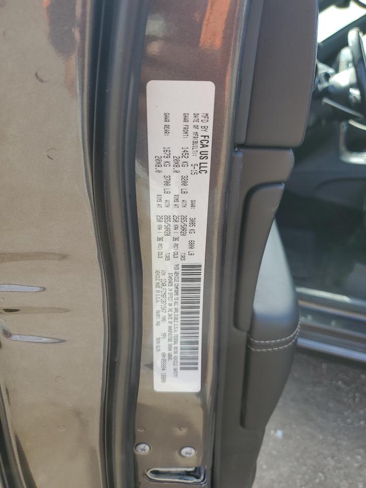 2015 Jeep Grand Cherokee Overland VIN: 1C4RJFCM8FC871547 Lot: 85890835