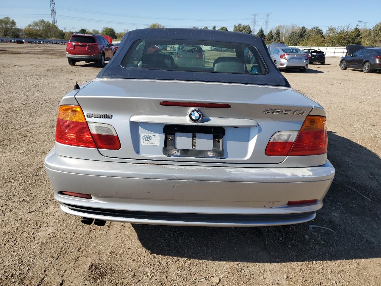 2001 BMW 325 Ci VIN: WBABS33491JY56604 Lot: 87205095