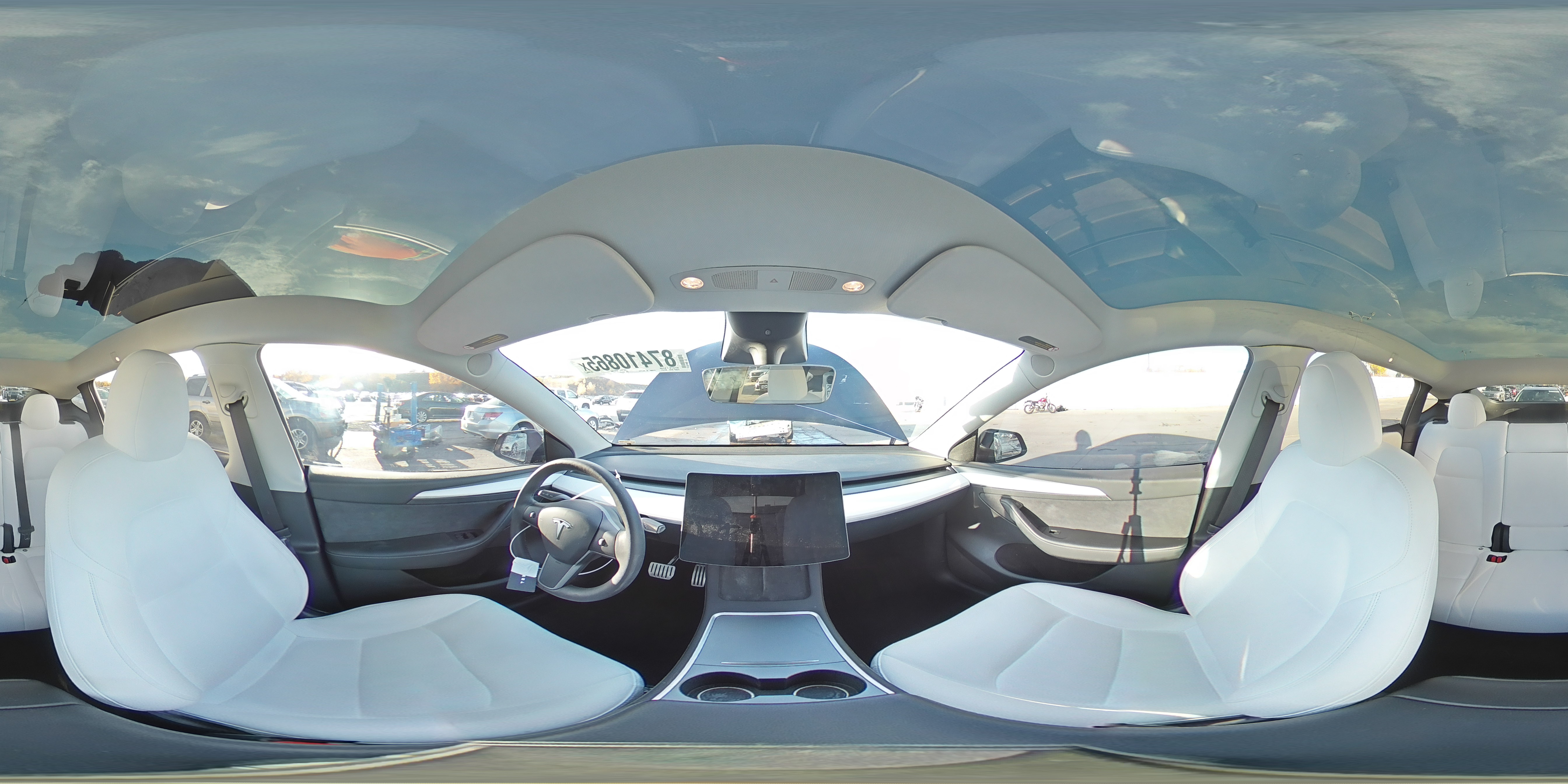 2023 Tesla Model Y VIN: 7SAYGDEF0PF587513 Lot: 87410865