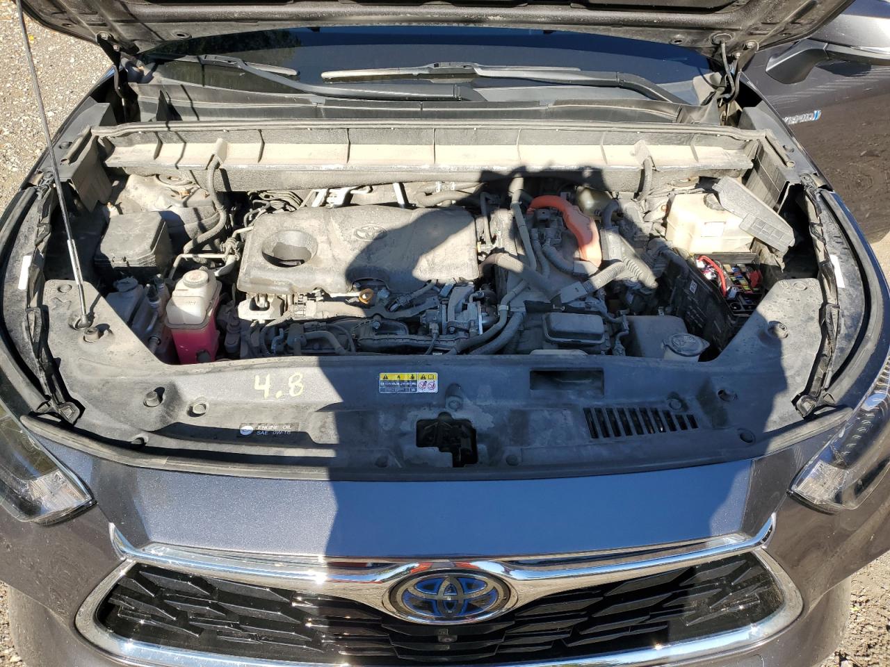 2021 Toyota Highlander Hybrid Platinum VIN: 5TDEBRCH8MS052999 Lot: 83905775