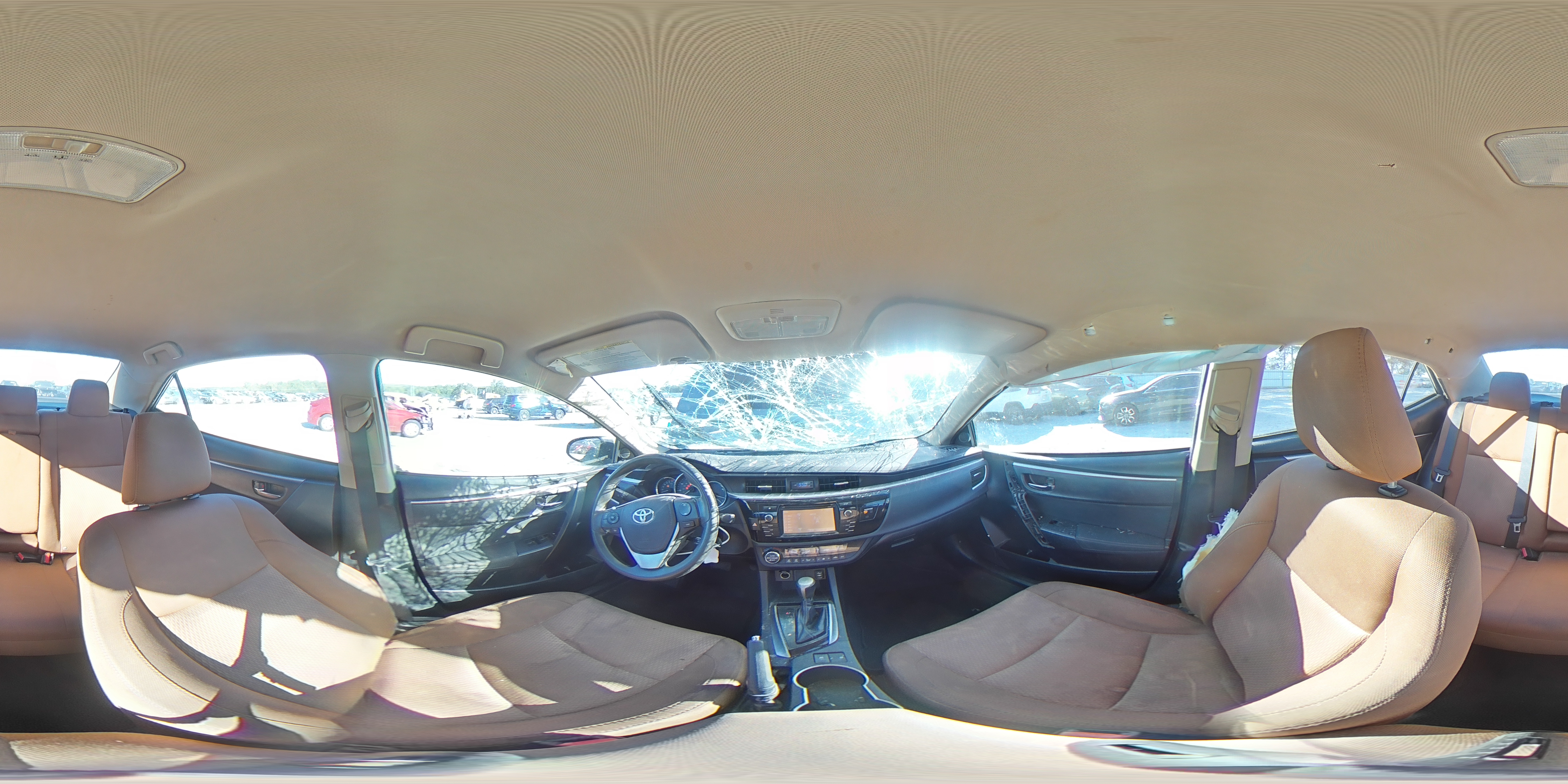 2015 Toyota Corolla L VIN: 2T1BURHE4FC427021 Lot: 81948645