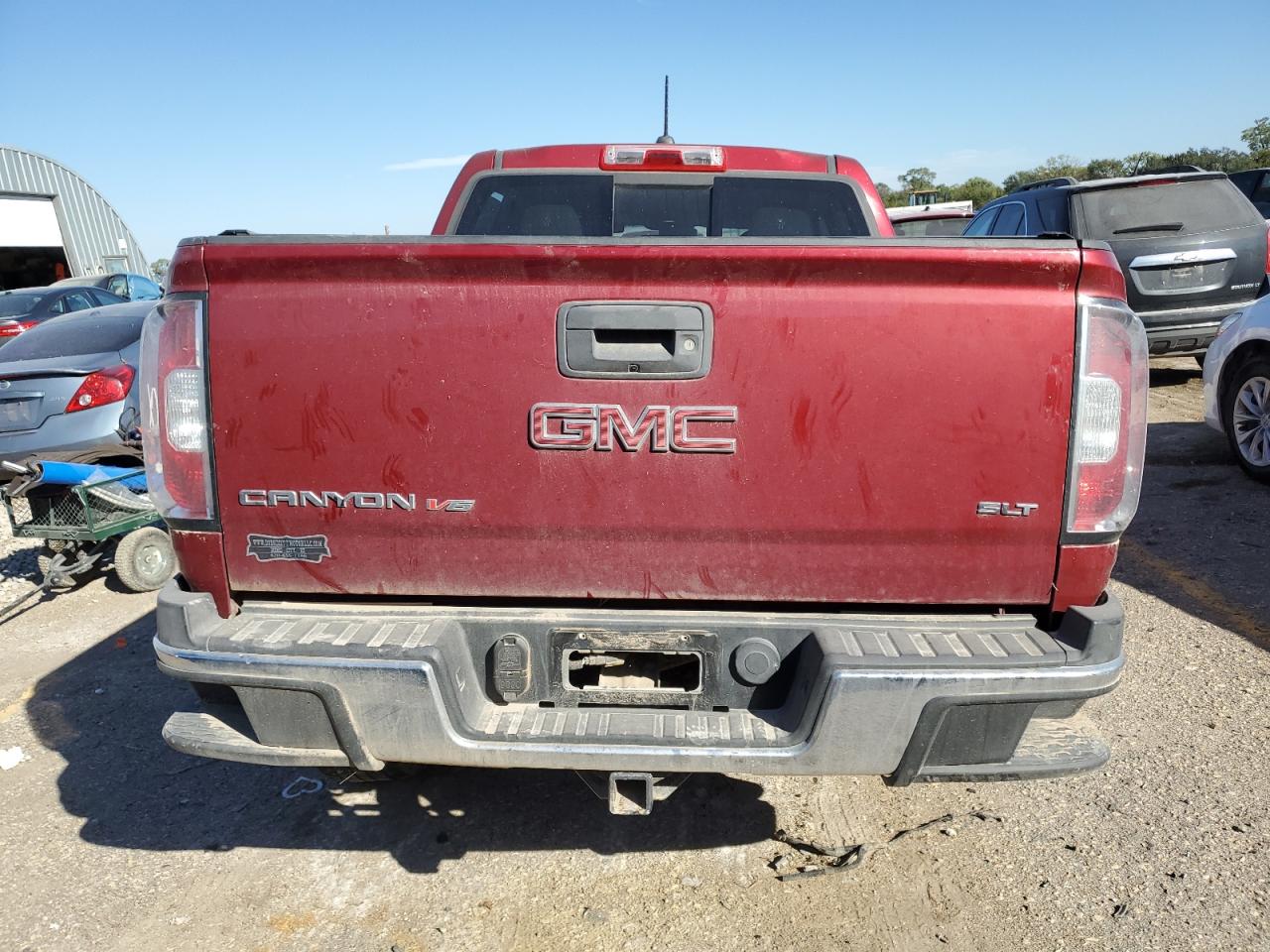 2017 GMC Canyon Slt VIN: 1GTG6DEN2H1287274 Lot: 84999075