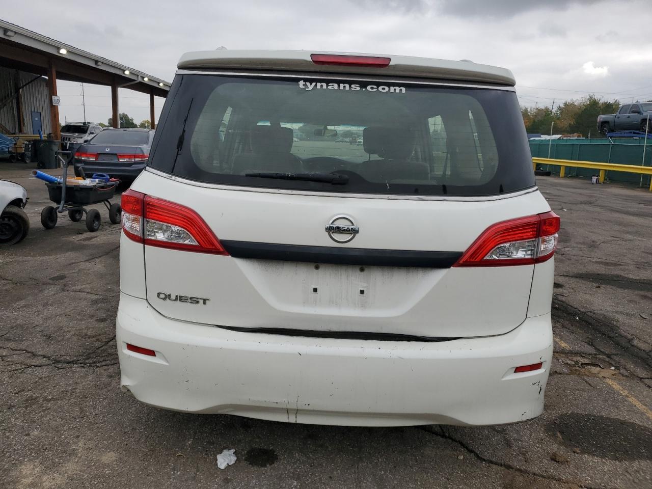 2015 Nissan Quest S VIN: JN8AE2KP2F9122962 Lot: 85878305