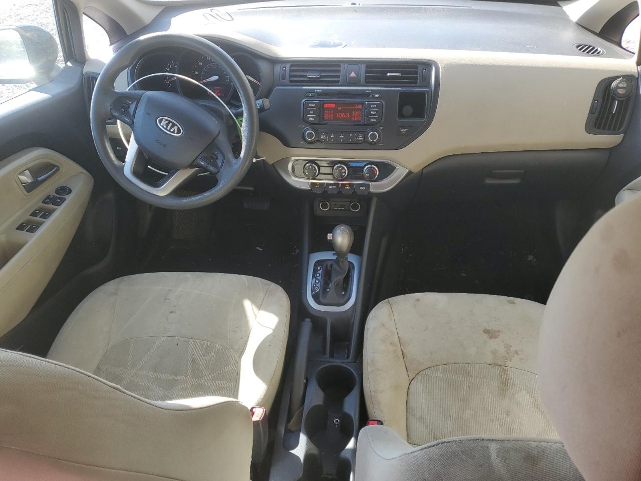 2012 Kia Rio Lx VIN: KNADM4A3XC6070898 Lot: 90867495