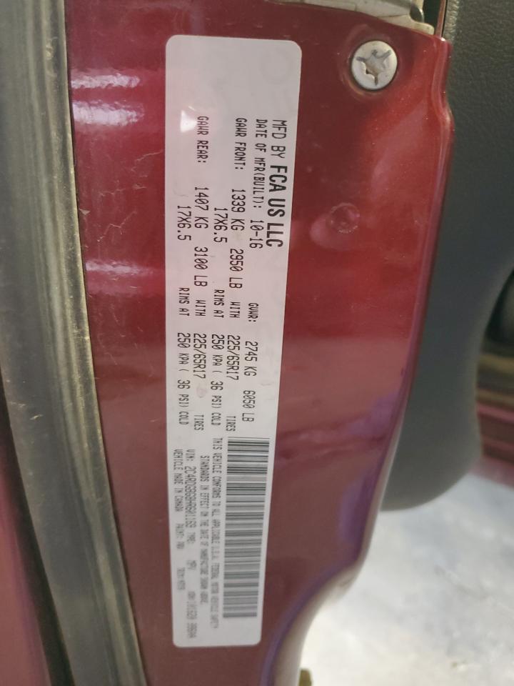 2017 Dodge Grand Caravan Se VIN: 2C4RDGBG8HR601169 Lot: 84938155