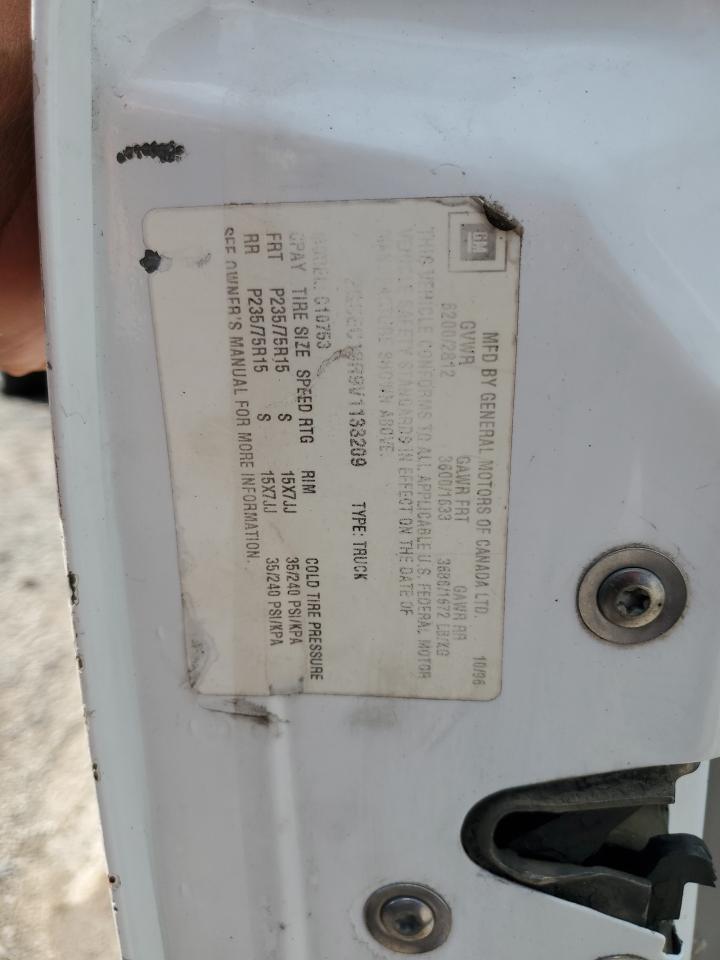 1997 Chevrolet Gmt-400 C1500 VIN: 2GCEC19R9V1133209 Lot: 85292265