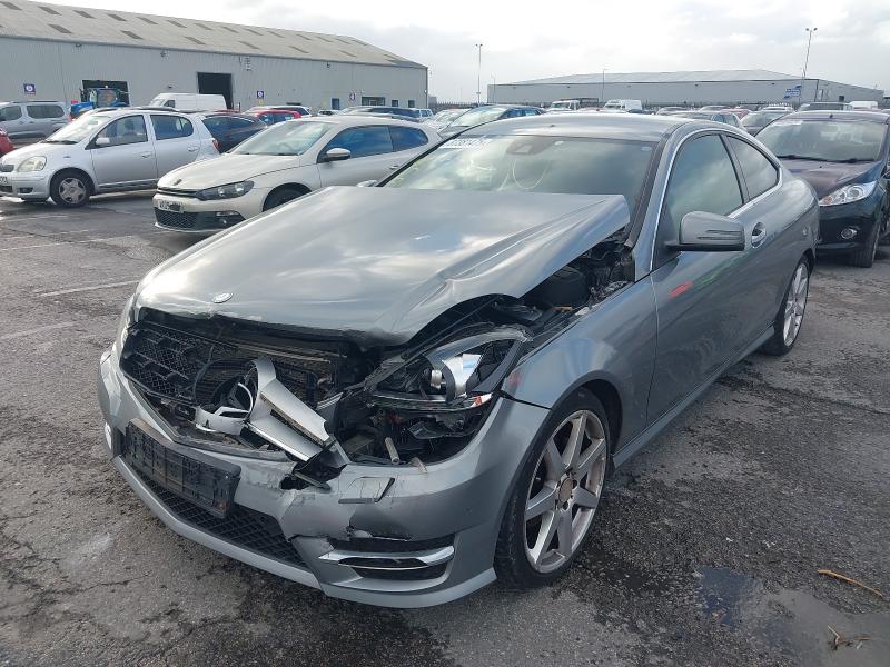 2012 MERCEDES-BENZ C CLASS C220 CDI BLUEEFFICIENCY AMG SPORT 2DR AUTO for sale at Copart CHESTER