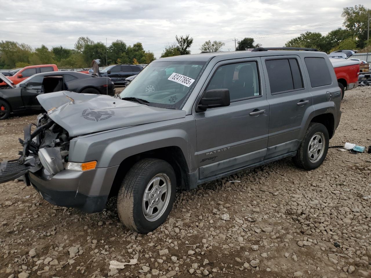 JEEP PATRIOT 2011. Lot# 82417865. VIN 1J4NF1GB3BD276406. Photo 1
