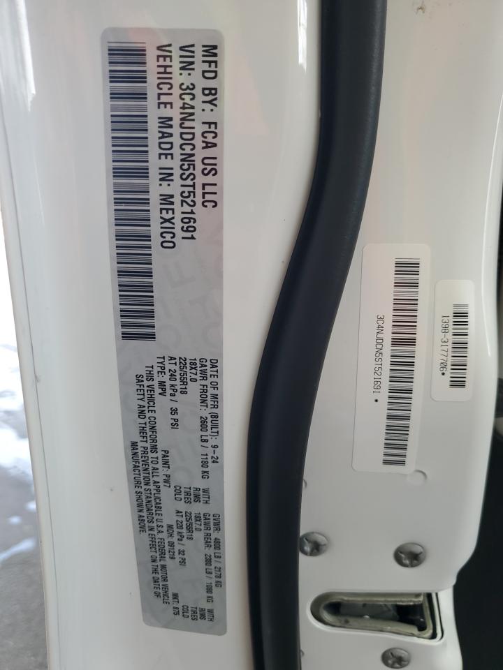 2025 Jeep Compass Limited VIN: 3C4NJDCN5ST521691 Lot: 86232775