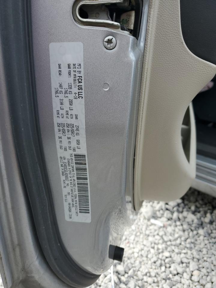 2018 Dodge Grand Caravan Sxt VIN: 2C4RDGCG2JR266527 Lot: 84709545