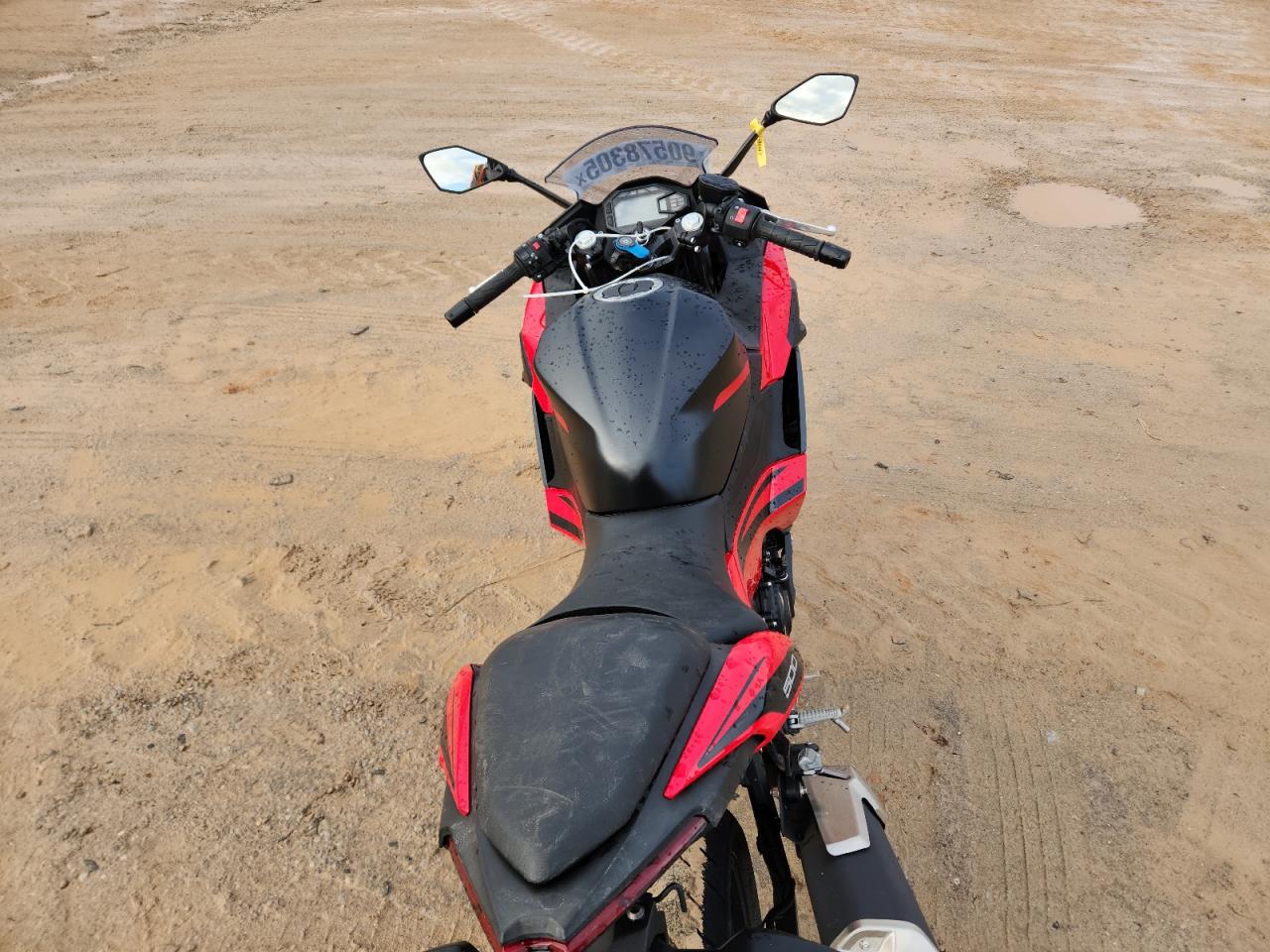 2025 Kawasaki Ex500 VIN: ML5EXGG12SDA45863 Lot: 90578305