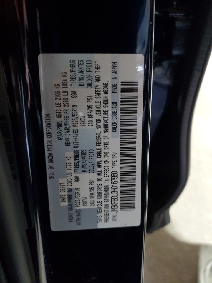 2017 Mazda Cx-5 Grand Touring VIN: JM3KFBDL3H0167950 Lot: 82375455