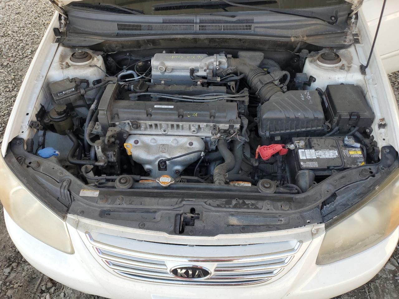 2007 Kia Spectra Ex VIN: KNAFE121675445067 Lot: 84020435