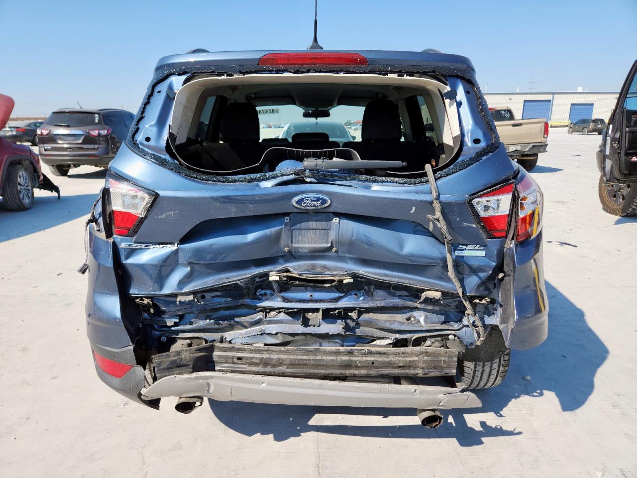 2018 Ford Escape Sel VIN: 1FMCU0HD5JUB60485 Lot: 82474025