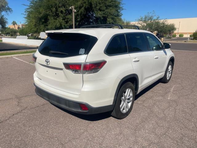 Паркетники TOYOTA HIGHLANDER 2016 Белы