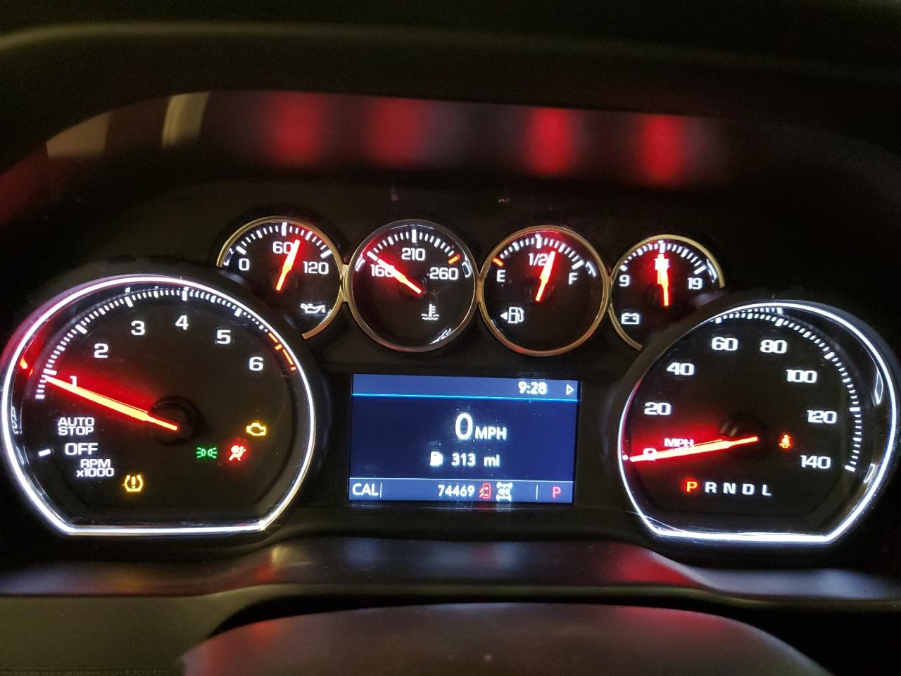 2019 Chevrolet Silverado K1500 Rst VIN: 1GCRYEED8KZ353108 Lot: 82232875