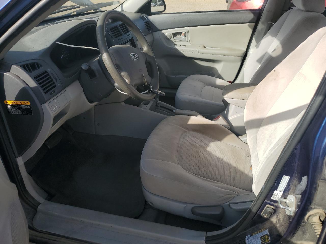 2009 Kia Spectra Ex VIN: KNAFE221X95606240 Lot: 87039705