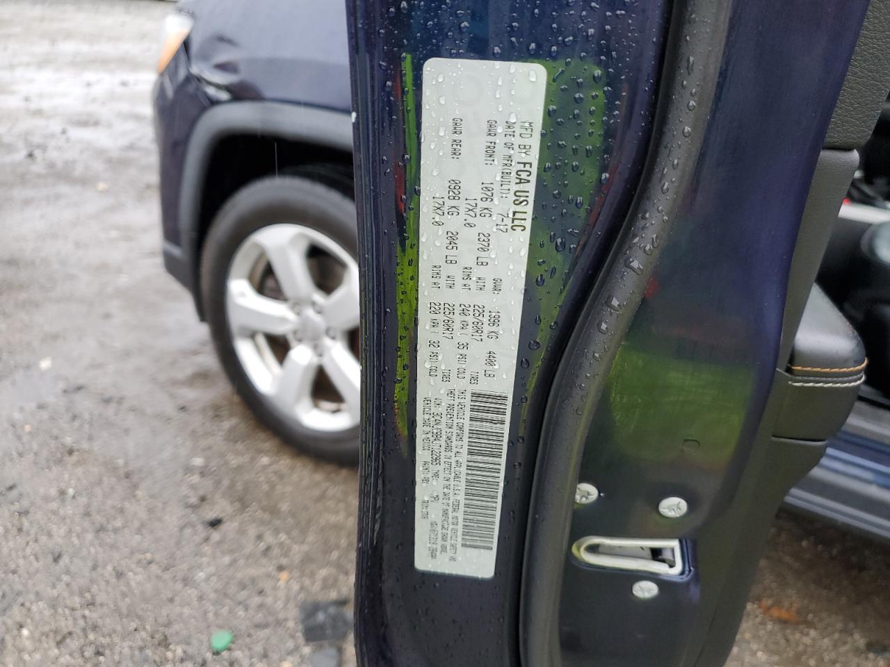 2018 Jeep Compass Latitude VIN: 3C4NJCBB4JT122965 Lot: 90391575