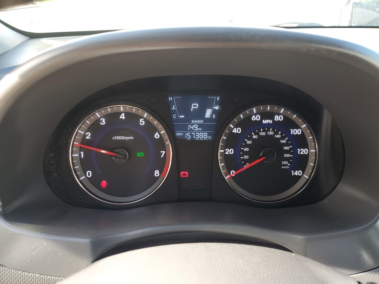 2013 Hyundai Accent Gls VIN: KMHCU5AE7DU079962 Lot: 84861015