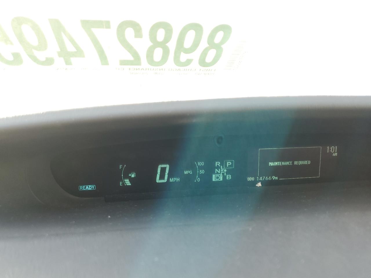 2013 Toyota Prius VIN: JTDKN3DU1E1759265 Lot: 89827495