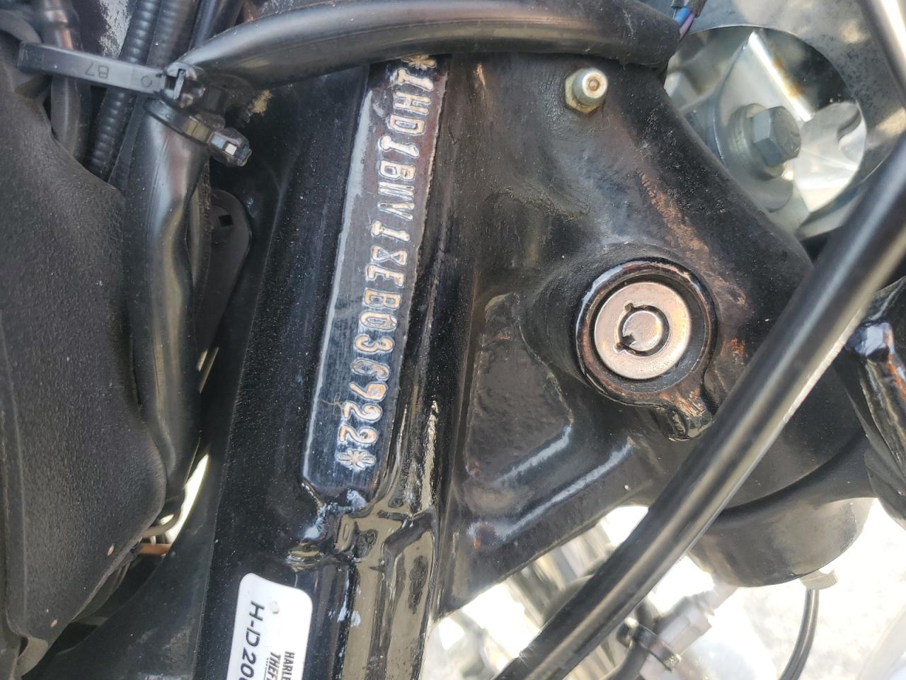 2014 Harley-Davidson Flstc Heritage Softail Classic VIN: 1HD1BWV18EB036922 Lot: 82736935