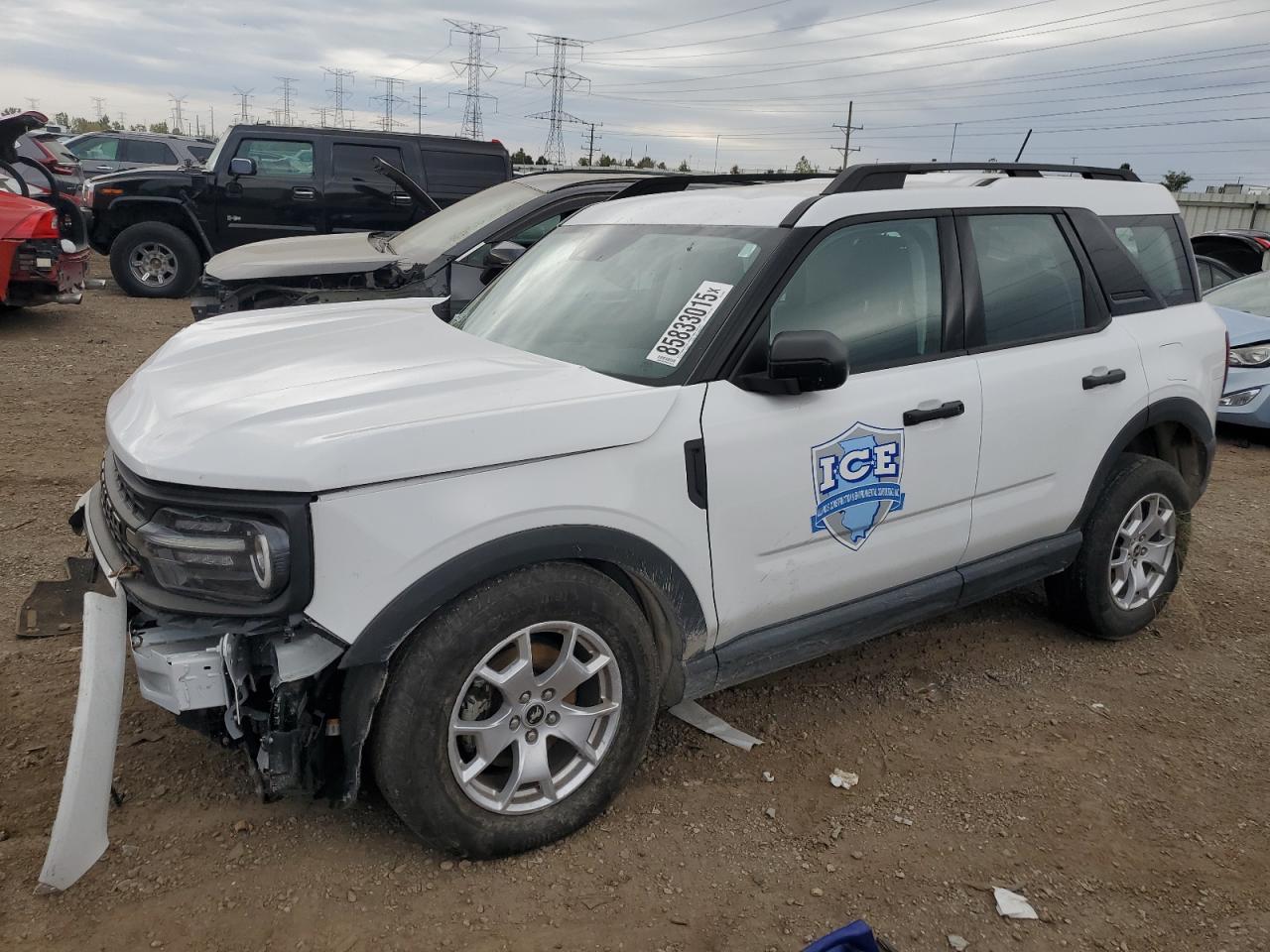 2023 Ford Bronco Sport VIN: 3FMCR9A63PRD18582 Lot: 85833015