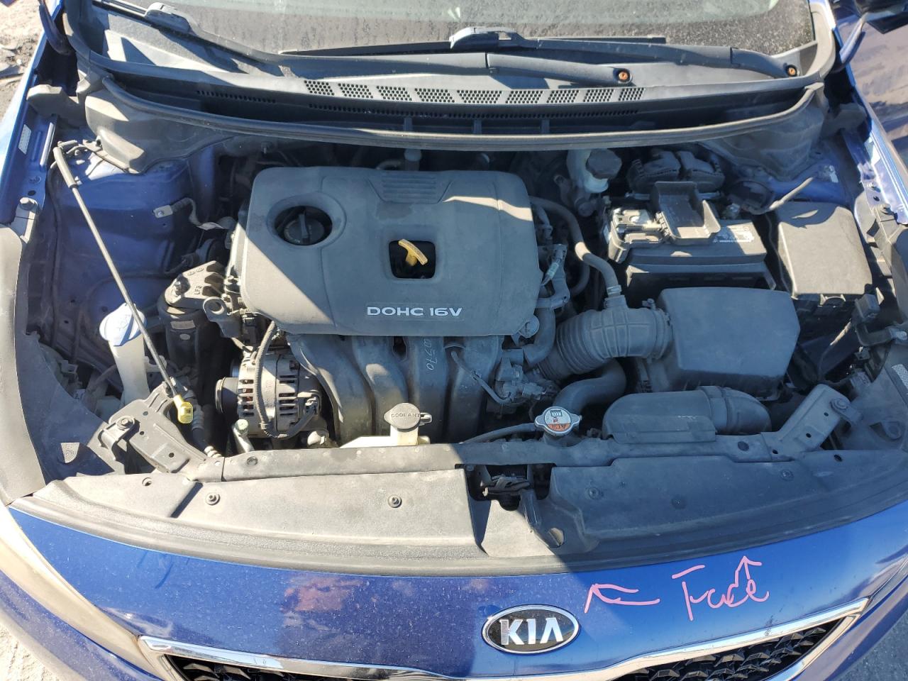 2017 Kia Forte Lx VIN: 3KPFK4A77HE048413 Lot: 85872745
