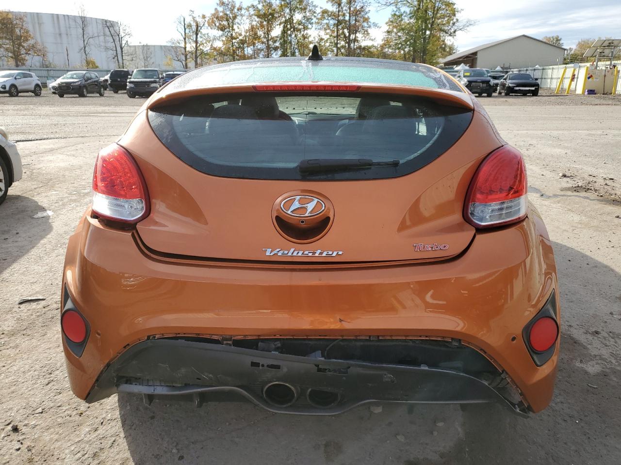 2016 Hyundai Veloster Turbo VIN: KMHTC6AE9GU257481 Lot: 86423925