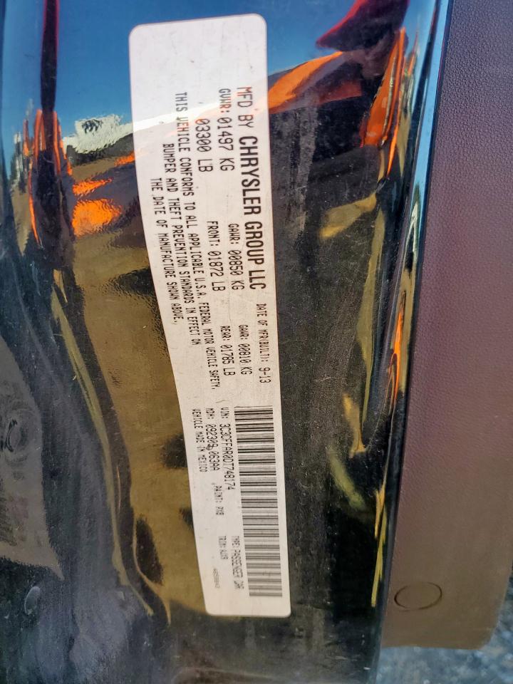 2013 Fiat 500 Pop VIN: 3C3CFFAR0DT748174 Lot: 85411975