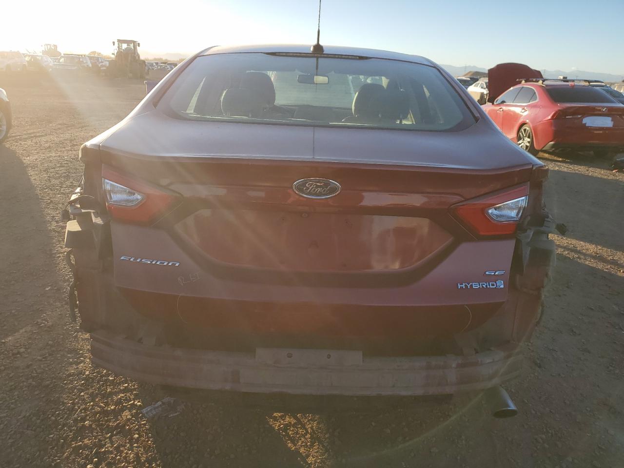 2014 Ford Fusion Se Hybrid VIN: 3FA6P0LU1ER236710 Lot: 90436965