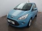 2014 FORD KA 1.2 ZETEC 3DR [START STOP] for sale at Copart WESTBURY