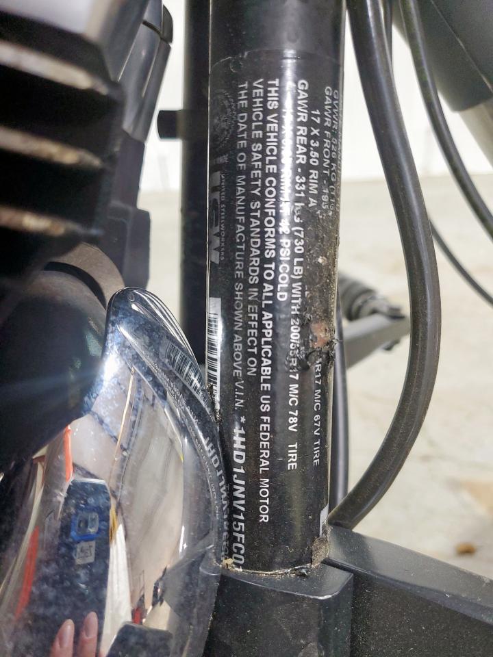 2015 Harley-Davidson Flstfb Fatboy Lo VIN: 1HD1JNV15FC016328 Lot: 82380265